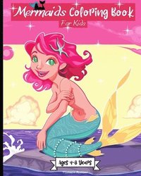 bokomslag Mermaids Coloring Book for Kids Ages 2-6