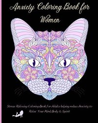 bokomslag Anxiety Coloring Book for Women