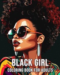 bokomslag Black Girl Coloring Book for Adults