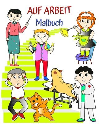 bokomslag Auf Arbeit Malbuch