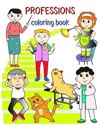 Professions Coloring Book 1