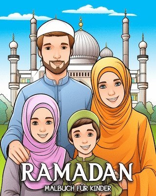 bokomslag Ramadan Malbuch für Kinder