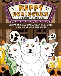 bokomslag Shibas Happy Howloween Coloring Book