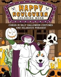 bokomslag Corgis Happy Howloween Coloring Book