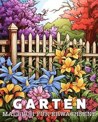 bokomslag Malbuch für Erwachsene Garten