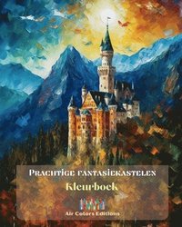bokomslag Prachtige fantasiekastelen - Kleurboek - Meer dan 30 indrukwekkende kastelen om te kleuren en te ontsnappen