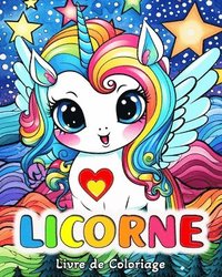 bokomslag Livre Coloriage Licorne