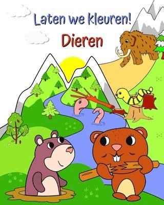 Laten we kleuren! Dieren 1
