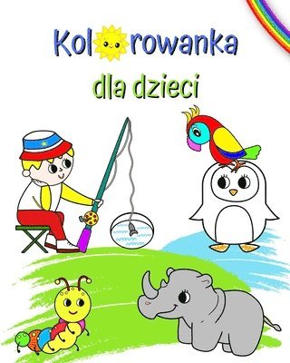 bokomslag Kolorowanka dla dzieci