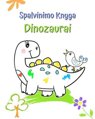 bokomslag Kim, M: Spalvinimo Knyga Dinozaurai
