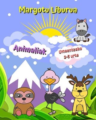 Margotu Liburua Animaliak Umeentzako 2-5 urte 1