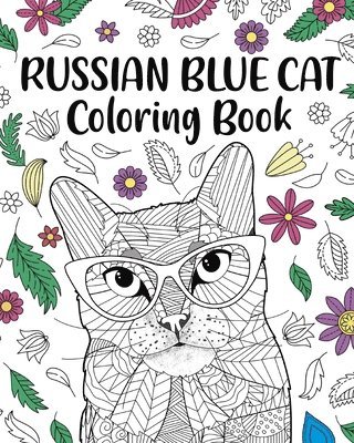 bokomslag Paperland: Russian Blue Cat Coloring Book
