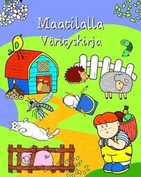 bokomslag Maatilalla Värityskirja