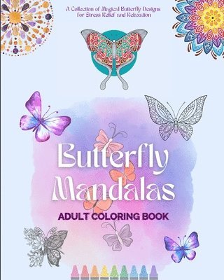 bokomslag House, A: Butterfly Mandalas Adult Coloring Book Anti-Stress