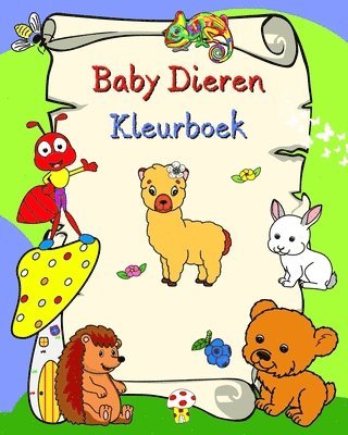 bokomslag Kim, M: Baby Dieren, Kleurboek