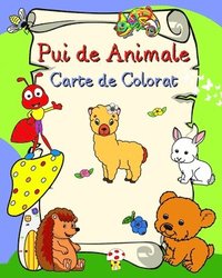 bokomslag Kim, M: Pui de Animale Carte de Colorat