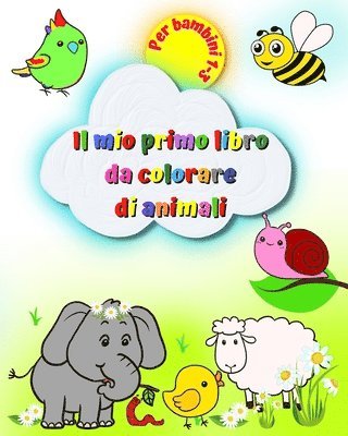 bokomslag Kim, M: Mio primo libro da colorare di animali, per bambini