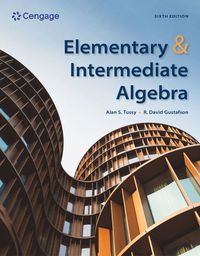 bokomslag Elementary and Intermediate Algebra