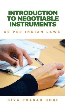 bokomslag Introduction to Negotiable Instruments