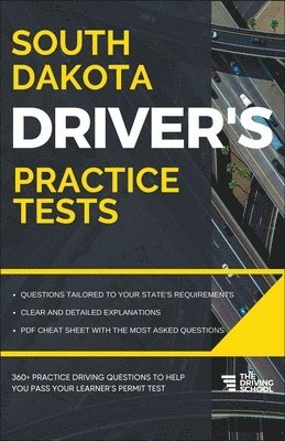 bokomslag South Dakota Driver's Practice Tests