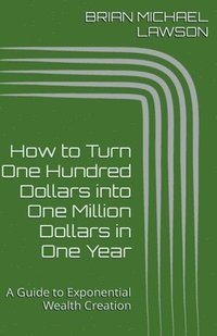 bokomslag How to Turn One Hundred Dollars into One Million Dollars in One Year