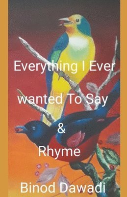 Everything I Ever Wanted To Say & Rhyme