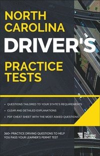 bokomslag North Carolina Driver's Practice Tests