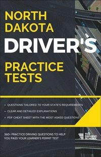 bokomslag North Dakota Driver's Practice Tests