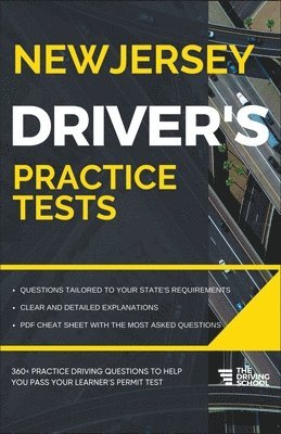 bokomslag New Jersey Driver's Practice Tests