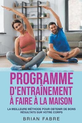 bokomslag Programme d'entranement  faire  la maison