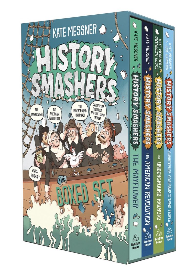 Kate Messner - History Smashers The Boxed Set, Häftad