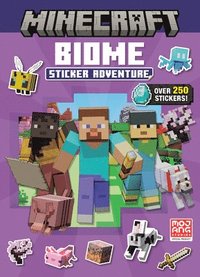 bokomslag Biome Adventures Sticker Book (Minecraft)