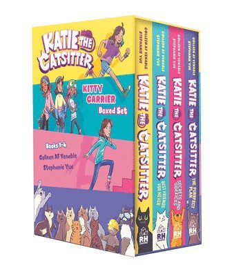 bokomslag Katie the Catsitter: Kitty Carrier Box Set (Books 1-4): (A Graphic Novel Boxed Set)