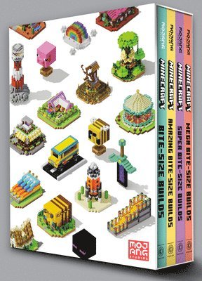 Mojang Ab, The Official Minecraft Team - Minecraft: Bite-Size Builds Collection 4-Book Boxed Set: Minecraft: Bite Size-Builds, Minecraft: Amazing Bite-Size Builds, Minecraft: Super Bite-Size, Inbunden