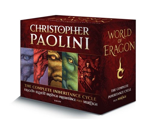 World of Eragon 5-Book Paperback Boxed Set: Eragon; Eldest; Brisingr; Inheritance; Murtagh 1