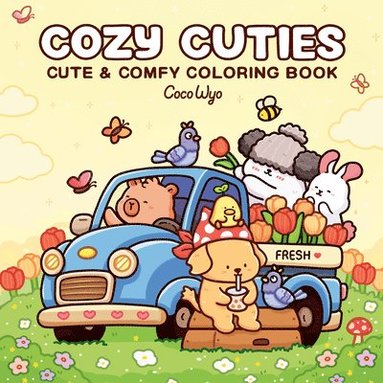 bokomslag Cozy Cuties: Coloring Book for Adults and Kids