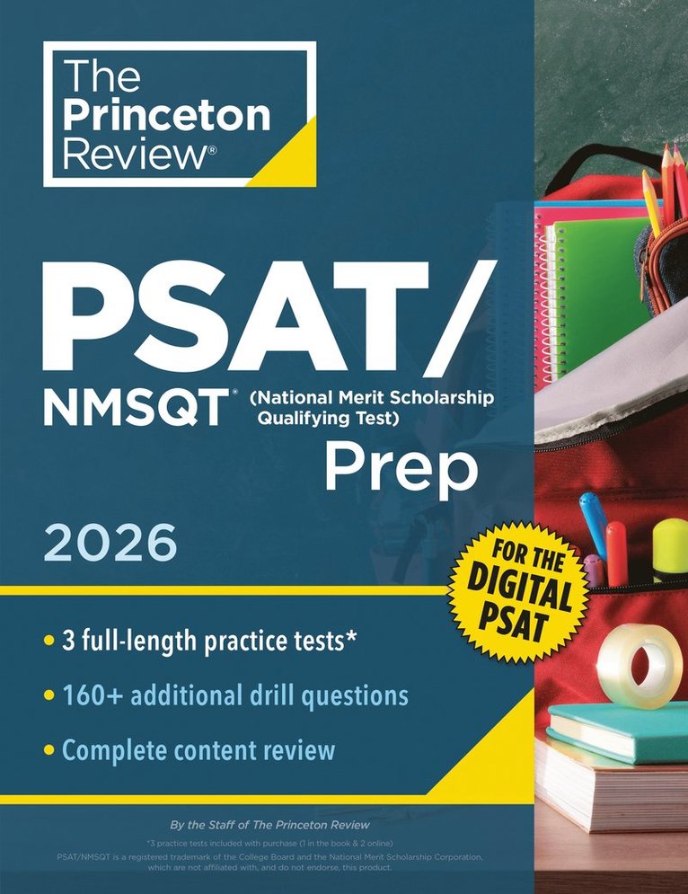 Princeton Review, The Princeton Review - Princeton Review PSAT/NMSQT Prep, 2026, Häftad