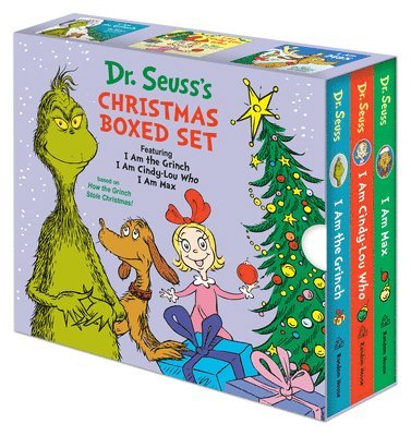 bokomslag Dr. Seuss's Christmas 3-Book Boxed Set: I Am the Grinch, I Am Cindy-Lou Who; I Am Max