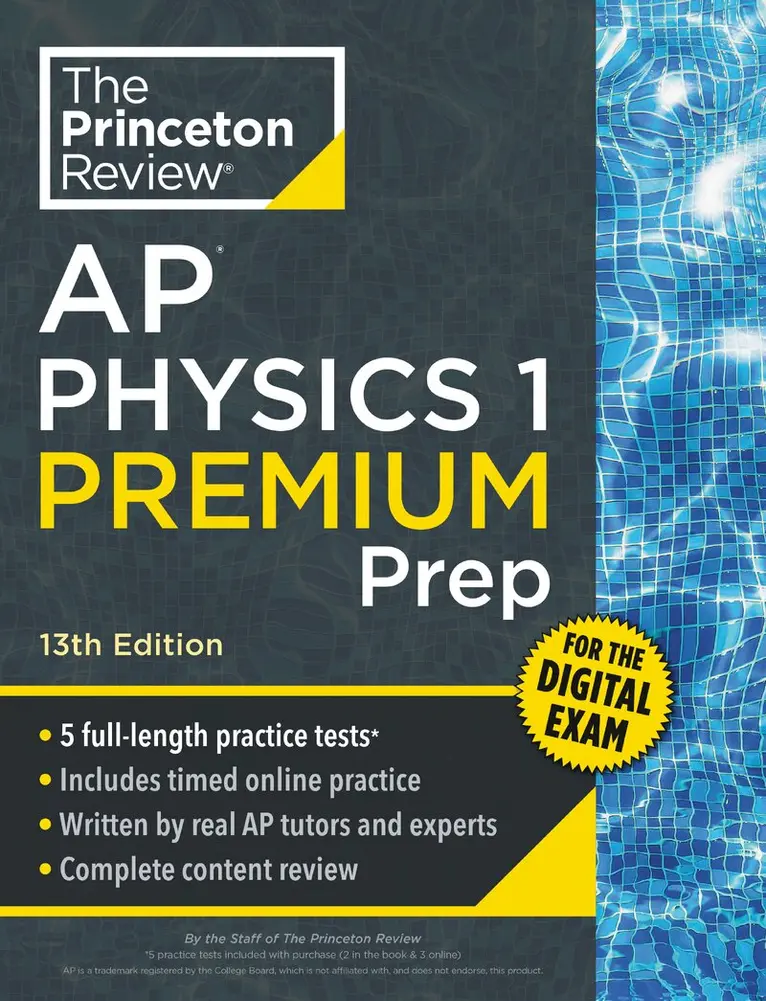 The Princeton Review - Princeton Review AP Physics 1 Premium Prep, 13th Edition, Häftad. Tillgänglighet: Tillfälligt slut