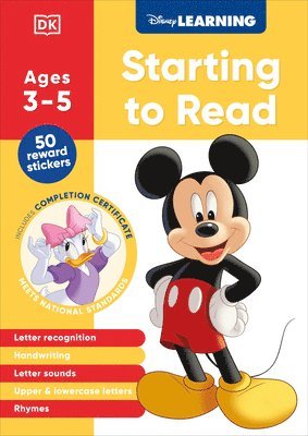 bokomslag Disney Learning Starting to Read (Ages 3-5)
