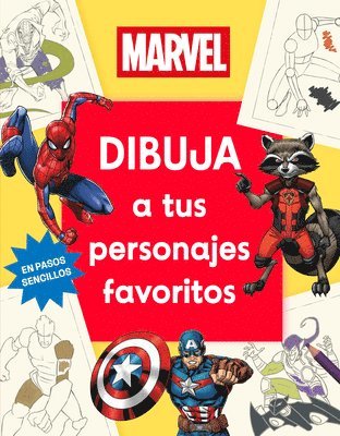 bokomslag Marvel Dibuja a Tus Personajes Favoritos (How to Draw Awesome Characters)