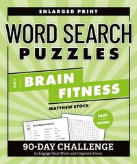 bokomslag Word Search Puzzles for Brain Fitness
