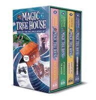 Magic Tree House Through Time and Space Boxed Set: Graphic Novels 5-8: Night of the Ninjas; Afternoon on the Amazon; Sunset of the Sabertooth; Midnigh