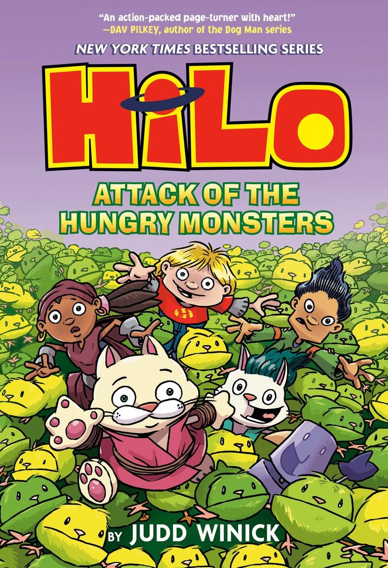 Judd Winick - Hilo Book 12: Attack of the Hungry Monsters, Inbunden