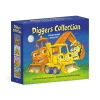 Diggers Collection 4-Book Boxed Set: Where Do Diggers Sleep at Night?; Where Do Diggers Say I Love You?; Where Do Diggers Take Vacation?; And Diggers
