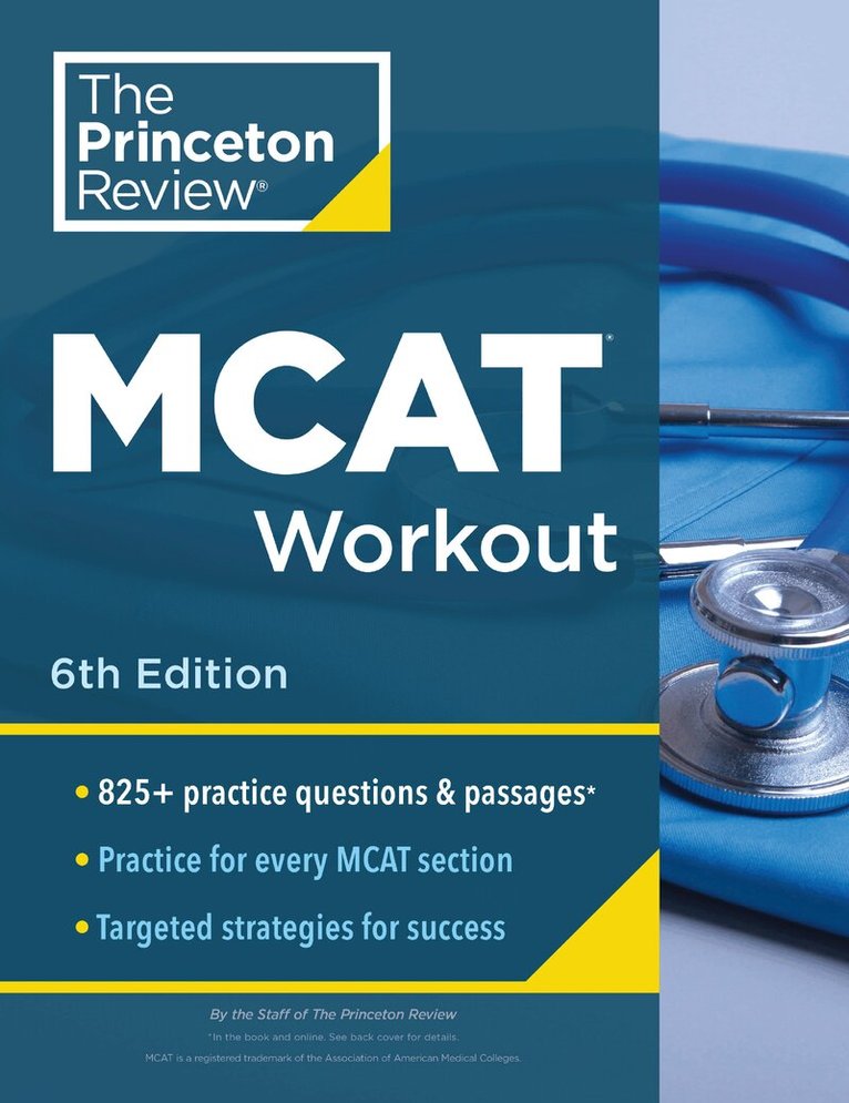 The Princeton Review - Princeton Review MCAT Workout, 6th Edition, Häftad