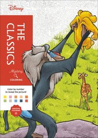 bokomslag Disney Mystery Coloring: The Classics