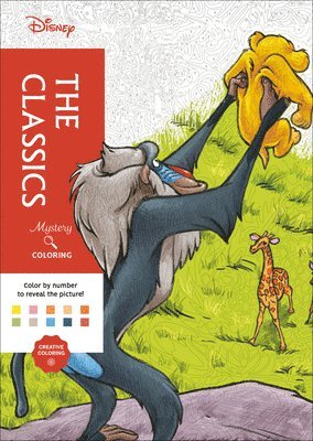 bokomslag Disney Mystery Coloring: The Classics