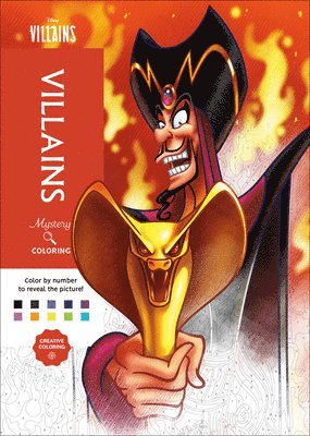 bokomslag Disney Mystery Coloring: Disney Villains