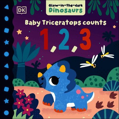 Baby Triceratops Counts 1, 2, 3